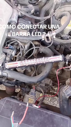 cómo conectar una barra led ? #electronicaautomotriz #mecanicaautomotriz #cursodemecanica #drmecanica #mecanico #mecanica