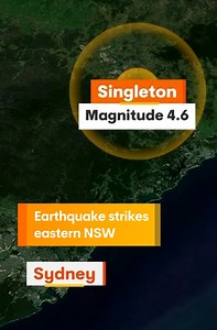 501K views · 4.1K reactions | The 4.6 magnitude quake struck Singleton just before 3am this morning, with shocks being felt as far south as Sydney. #earthquake #nswearthquake #sydneyearthquake #tremor #aftershocks #sydney #singleton #sunriseon7 WATCH SUNRISE FOR MORE | @7plus ☀️ | Sunrise | Facebook