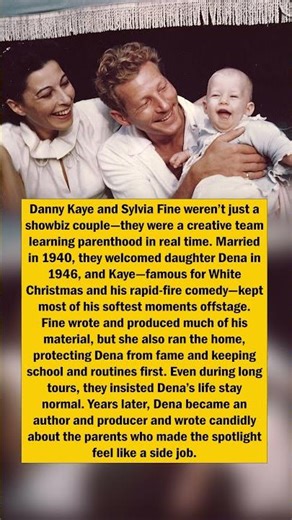 Danny Kaye’s Softest Role Was Dad