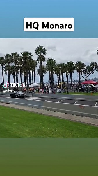 Holden HQ Monaro Skids at Geelong Revival Event