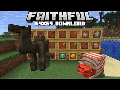 Faithful 64x64 1.21.11 Texture Pack Download | MCPE, Java & Bedrock