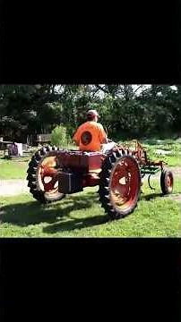 Allis Chalmers Model G rear-engine mini tractor