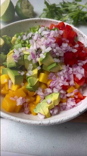 Salmon with Mango Salsa (Baked or Grilled)