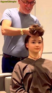 The Most Beautiful and Harmonious Layered Haircut A perfect blend of style and harmony — this layered cut enhances elegance and natural beauty. ✨ | Francesco Pruneddu