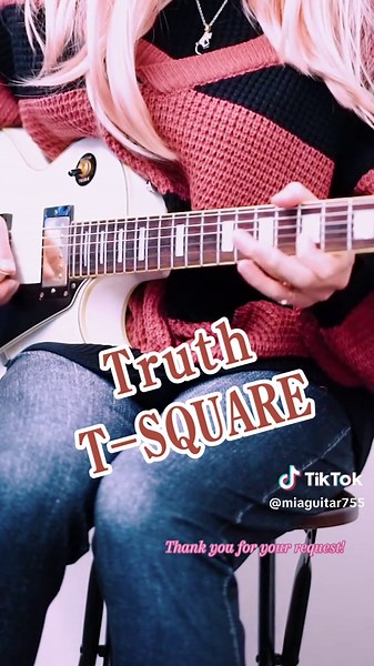 Truth by T-SQUARE: Guitar Cover Performance