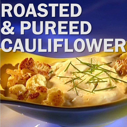 Roasted and Pureed Cauliflower, via Guy Fieri Get his recipe: http://www.foodtv.com/5670g. | Food Network