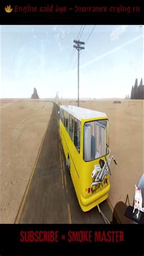 734 Kitten Bus Tour, the tire is missing again, strange vehicles on the road! #singleplayer game #hi