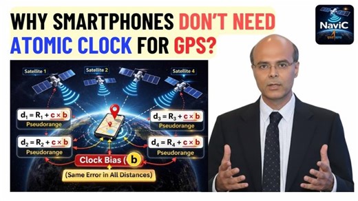 Why Your Phone Doesn’t Need an Atomic Clock for GPS | PRN, Delay Clock Bias Explained | Parag Kar