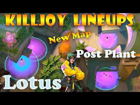 Top 15 New Lotus Killjoy Post Plant Lineups | Killjoy Lineups Lotus | KJ Setups Lotus