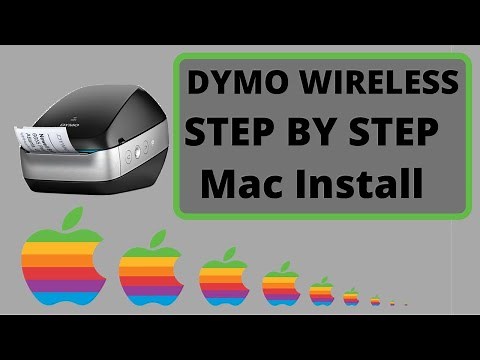 DYMO LABELWRITER WIRELESS SETUP ON MAC Step by Step Tutorial for Wireless Thermal Printer Install