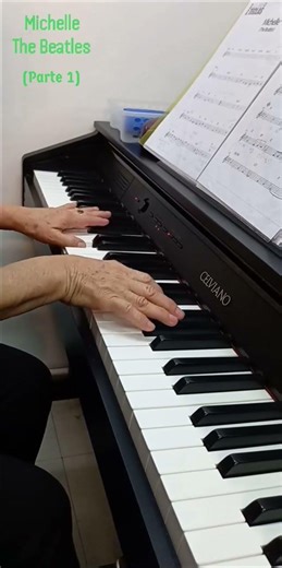 "Michelle" (Parte 1)-The Beatles. Piano e arranjo: Leide Léa. #piano,#beatles,#music