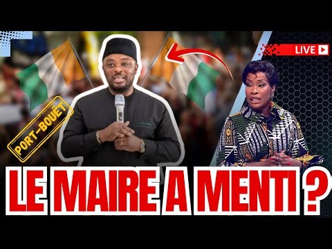 BOMBE ÉLECTORALE : Le candidat RHDP accuse le maire PDCI pour la casse de l'Abattoir !