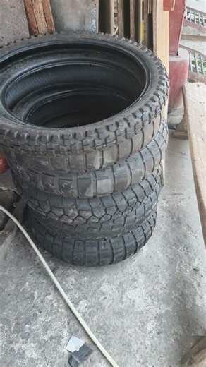 BMW & Yamaha Bigbike change tire