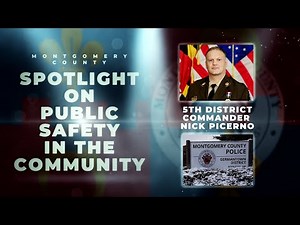Spotlight on MCPD 5th District Commander Nick Picerno