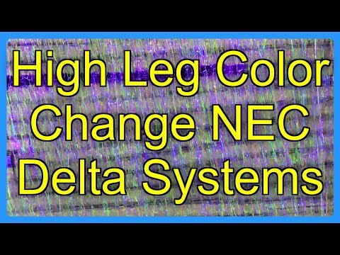 High Leg Color Change NEC Delta Systems