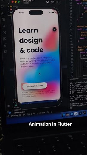 Built Stunning Onboarding in Flutter & Rive 🔥 #rive #flutter #coding