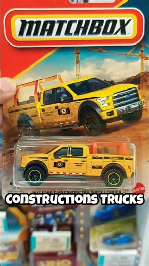 Matchbox Utilities and Construction Trucks #matchbox