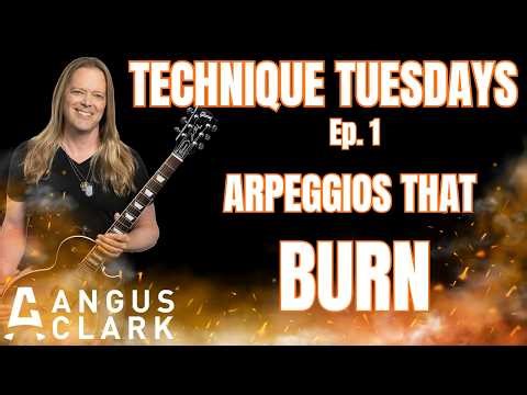 Technique Tuesday Ep. 1: Lead Arpeggios FREE TAB AND BACKING TRACK