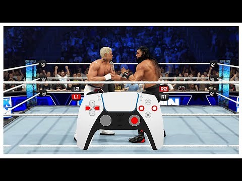 WWE 2K24 PS4/PS5 Controls - The Basics