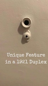 123K views · 2.4K reactions | Speaking Tube found in 1921 Duplex. #secretroom #hiddenroom #hiddenrooms #historichouse #antiquehome #oldhouse #historichomes | A House with History | Facebook