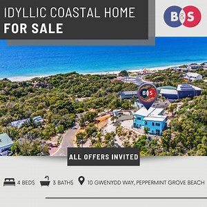 NEW LISTING - PEPPERMINT GROVE BEACH ️ 10 Gwenydd Way, Peppermint...