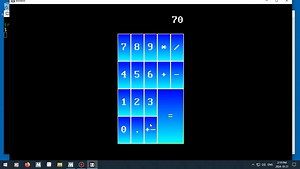 GUI example calculator video - BooBoo