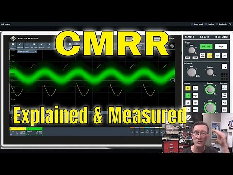 EEVblog 1521 - Common Mode Rejection Ratio (CMRR) Explained & Measured