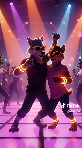 Furry gay couple kisses 🤍✨ Cute romantic animation & love #furry #furries #lgbt #gay #couple