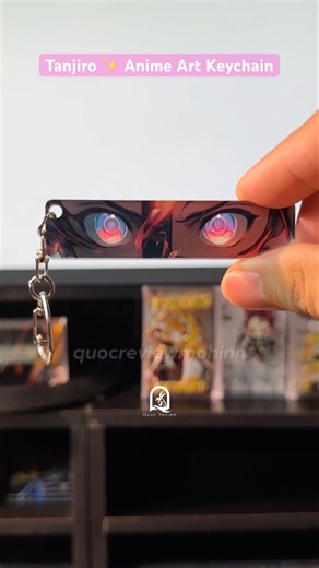 Tanjiro Keychain ✨ A Little Piece of Anime Art #demonslayer