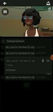 Crying sounds on Plotagon