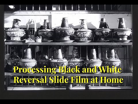 Tutorial : How to Process Black and White Reversal Slide Film at Home