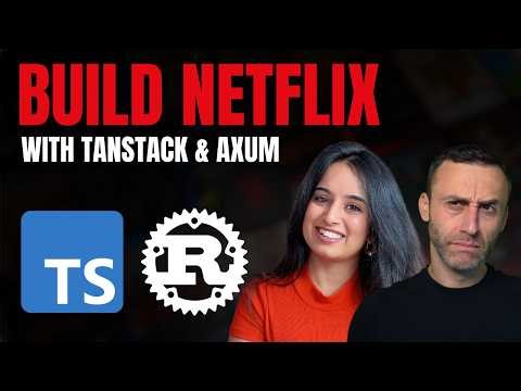 Build a Netflix Clone with Rust & React using RustRover (Axum and Tanstack Full Stack Tutorial)