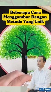 39K views · 22K reactions | Beberapa Trik Melukis Dengan Metode Yang Unik dan Kreatif #karyaseni #senimelukis #tehnikmenggambar | Fahmi Ideas | Facebook