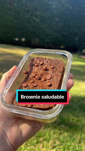 Receta de Brownie Saludable de Banana y Cacao