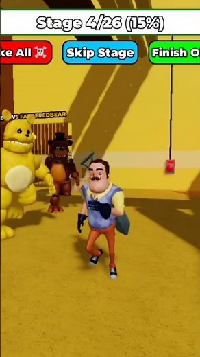 Hello Neighbor Escapes FAST FREDBEAR Prison! 😱🐻