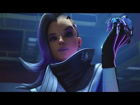 Overwatch All Cutscenes Movie (w/ Sombra / All Cinematic Story Trailer)