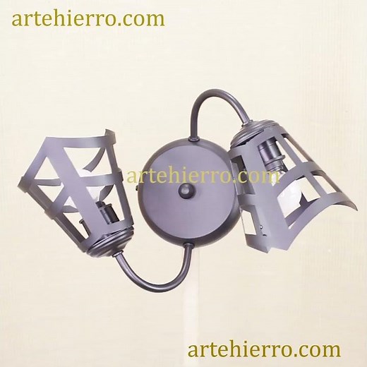 Plafonnier Art Déco en fer forgé | Élégance pour votre intérieur