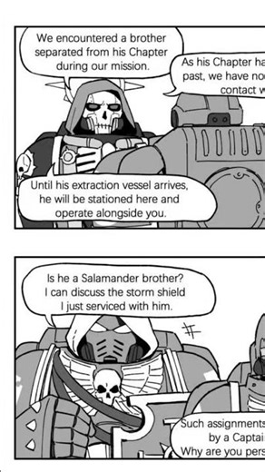 A Blood Raven, Nothing More #warhammer40k #warhammermemes #bloodravens #ultramarines #comic #shorts