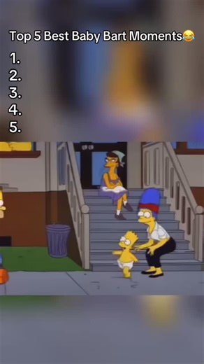 Top 5 Best Baby Bart Moments 😂 #thesimpsons #bart #bartmeme #homer #simpsonsclips #cartoonmoments #funnyvideos #fyp #fypシ #viral #sarcasmcentral | Sarcasm Central