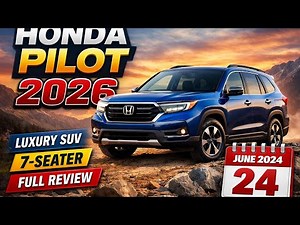 Title (SEO Optimized)Honda Pilot 2026 Review | Luxury 7-Seater SUV | Features, Performance & Price