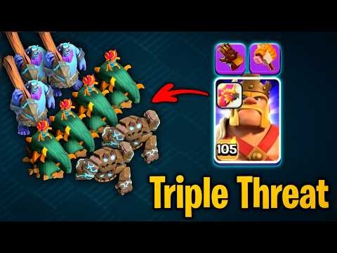 NEW STRATEGY GUIDE! Root Rider + Throwers + Meteor Golem with Stick Horse Equipment | COC