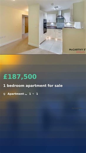 1 Bed Apartment For Sale 187,500 #Shorts