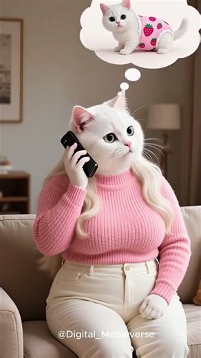 Peaceful Sleeping Cat | Relaxing AI Generated Cat Video