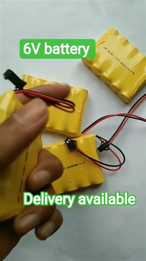 Toy battery 6V rechargeable 03448379298 wattsapp #battery #rccar #toys #rech