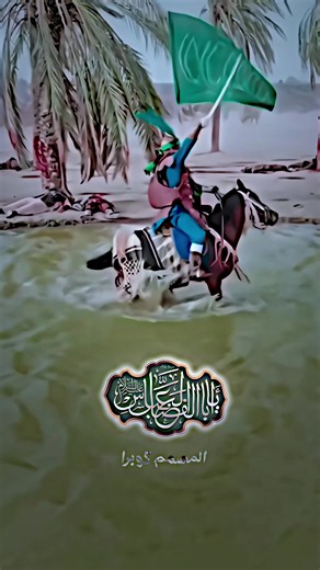 ‏انا العباس ليث الغاضرية#ابا_الفضل_العباس #طف #كربلاء #الشيعة #الشجاعة