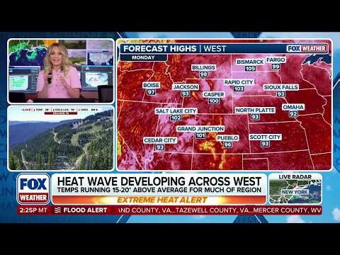 Heat Dome to Send Temperatures Soaring To The Extremes Across The West