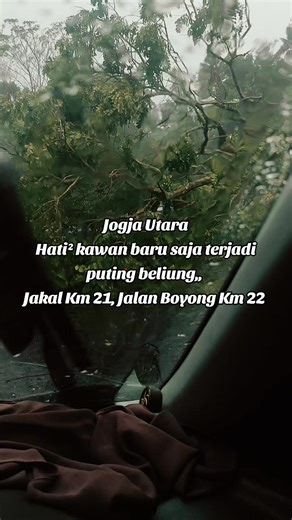 Puting Beliung Terjadi di Jogja Utara