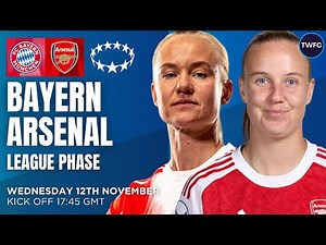 BAYERN MUNICH VS ARSENAL LIVE | WOMEN'S CHAMPIONS LEAGUE WATCHALONG | TWFC LIVE