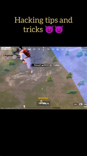 Hacking tips and tricks 😈😈 #shorts #bgmi #pubg #gaming