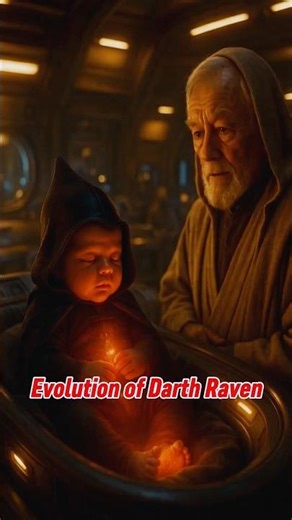 The Evolution Of Darth Raven pt2 #viral #history #evolution #starwars